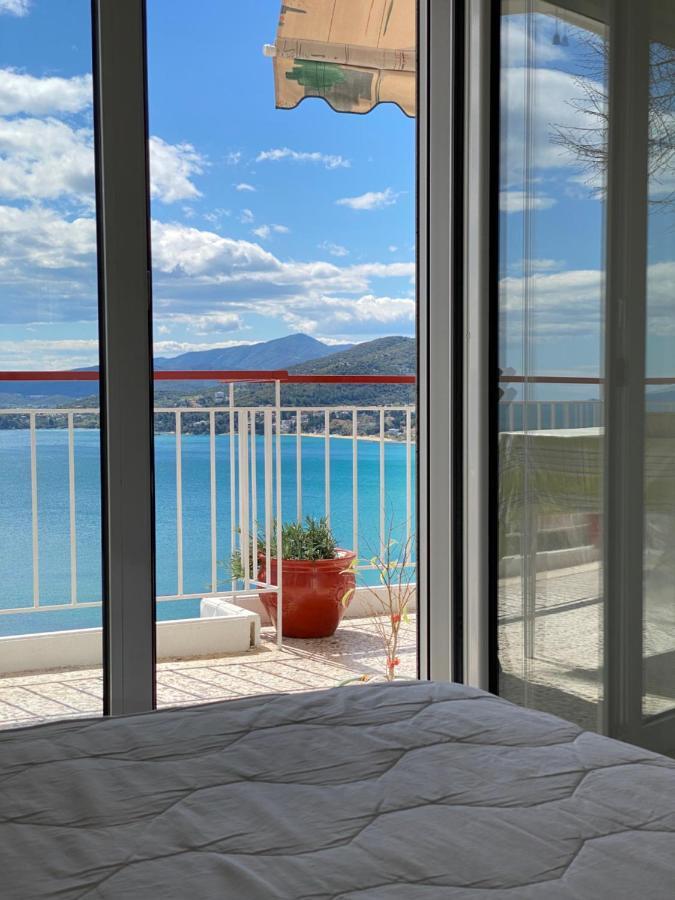 Mimoza'S Sea View Apartment PalaiónTsiflíkion 외부 사진