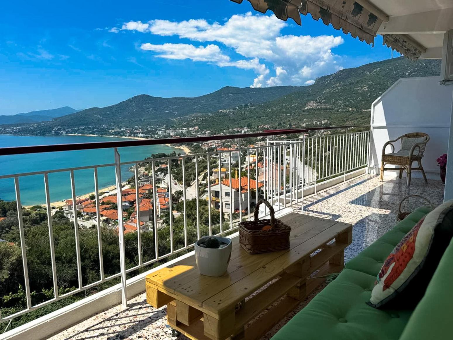 Mimoza'S Sea View Apartment PalaiónTsiflíkion 외부 사진